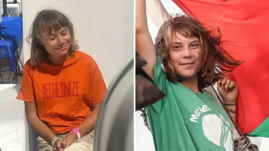 Dragged by Hair, Wrapped in Israeli Flag”: Activists Claim Greta Thunberg Faced Brutal Detention Treatment During Pro-Palestine Protest