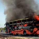 Rajasthan Horror: 20 Passengers Burnt Alive, 16 Injured as Jodhpur-Bound Bus Bursts Into Flames Near Jaisalmer — Eyewitnesses Recall Terrifying Seconds