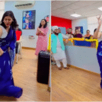 12 Million Views! Woman’s Impromptu Diwali Dance at Office Breaks the Internet