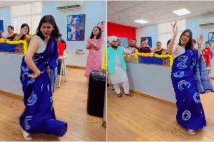 12 Million Views! Woman’s Impromptu Diwali Dance at Office Breaks the Internet