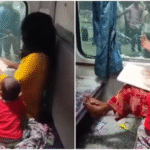 Shocking Train Chaos: Woman Smashes AC Coach Window After Purse Theft in Front of Child — Incident Caught on Video