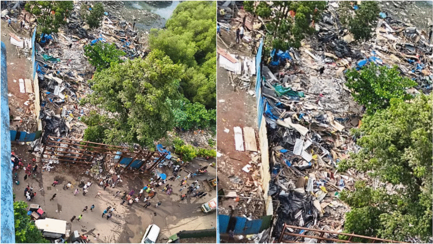 BMC Demolishes 42 Illegal Slum Structures at SVP Nagar to Clear Path for Yari Road–Lokhandwala Bridge Project