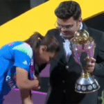 Bhangra Takes Over! Harmanpreet Kaur Dances Her Way to Glory Before Lifting World Cup Trophy from ICC Chair Jay Shah