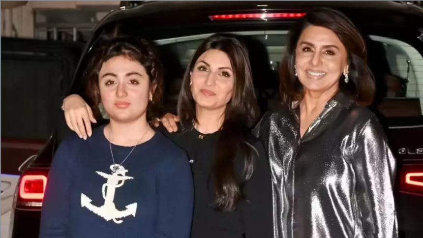 Ranbir Kapoor’s Niece Samara Sahni Steals Hearts With Shy Paparazzi Moment Alongside Riddhima Kapoor Sahni & Neetu Kapoor