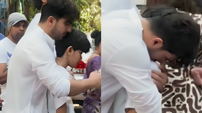 Heartbreaking Moment: Arjun Bijlani Breaks Down at Father-in-Law’s Funeral, Hugs His Son | 7 Emotional Scenes That Moved Fans