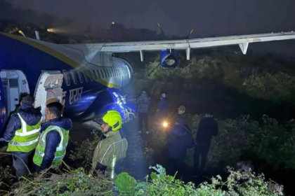 Buddha Air Scare: Flight With 55 Onboard Veers Off Runway During Landing in Nepal