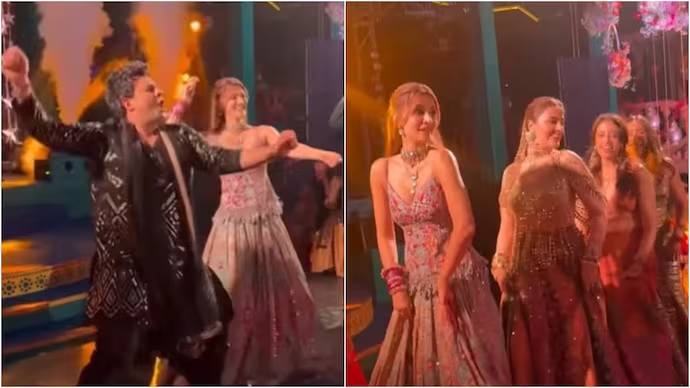 Kriti Sanon Steals the Show: 7 Unmissable Moments From Sister Nupur Sanon & Stebin Ben’s Sangeet in Udaipur