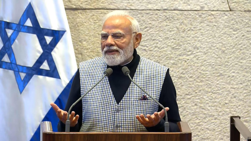 5 Big Signals: Narendra Modi Says India ‘Stands Firmly’ With Israel in Powerful Knesset Address