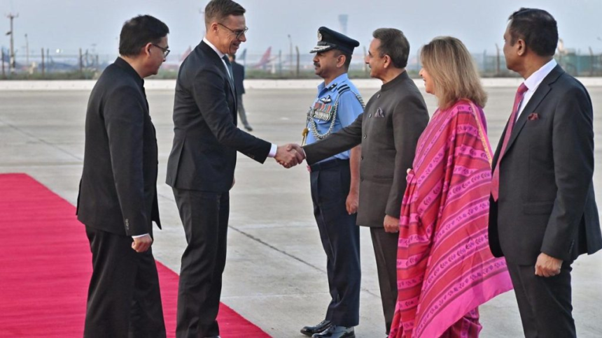 4-Day Power Visit: Finland’s President Alexander Stubb Lands in India to Boost Trade, Innovation & Strategic Ties