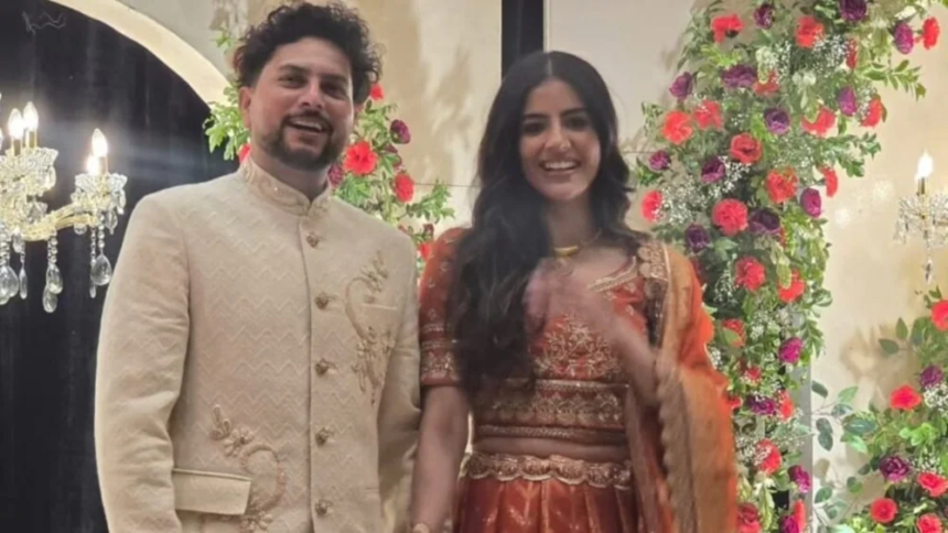 7 Stunning Moments from Kuldeep & Vanshika’s Wedding as Yuzvendra Chahal Steals the Show
