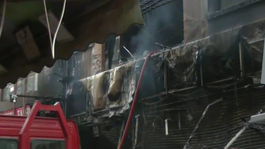 6 Dead, 15 Injured: Massive Fire Engulfs Building in Delhi’s Palam Area