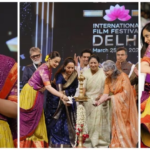 Kangana Ranaut SHINES in 1 Stunning South Indian Lehenga — Poses with Hema Malini & Sharmila Tagore