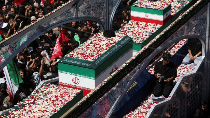 West Asia War LIVE: 10-Hour Funeral Convoy Carrying Ali Khamenei’s Body Begins Historic Journey Across Tehran
